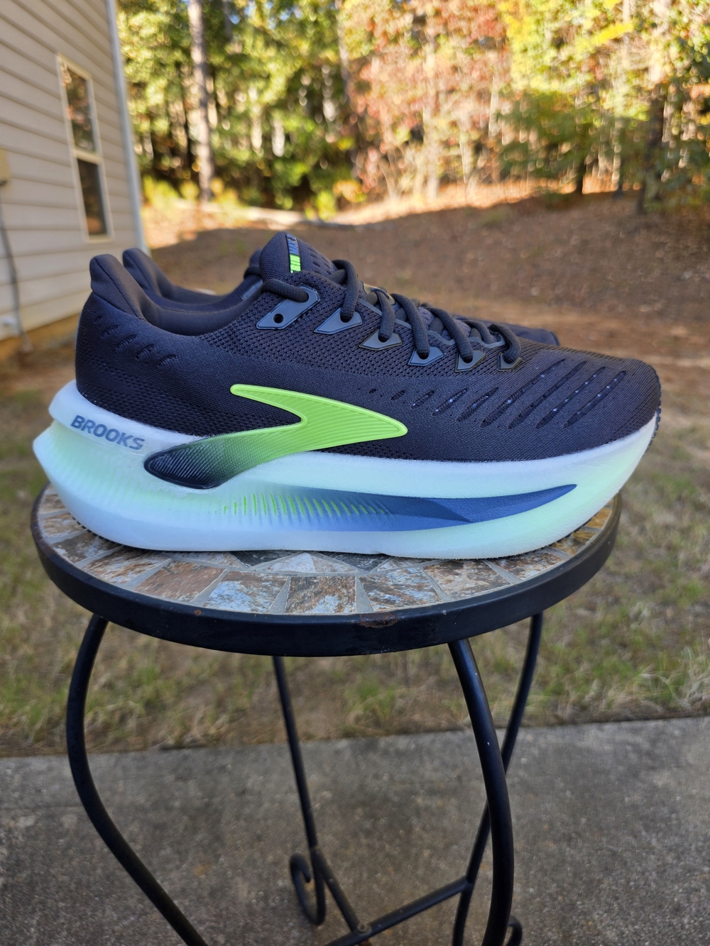 Brooks Glycerin Max 2 1104701D091 Phantom Running Shoes Men's Size 10 D Worn 2x